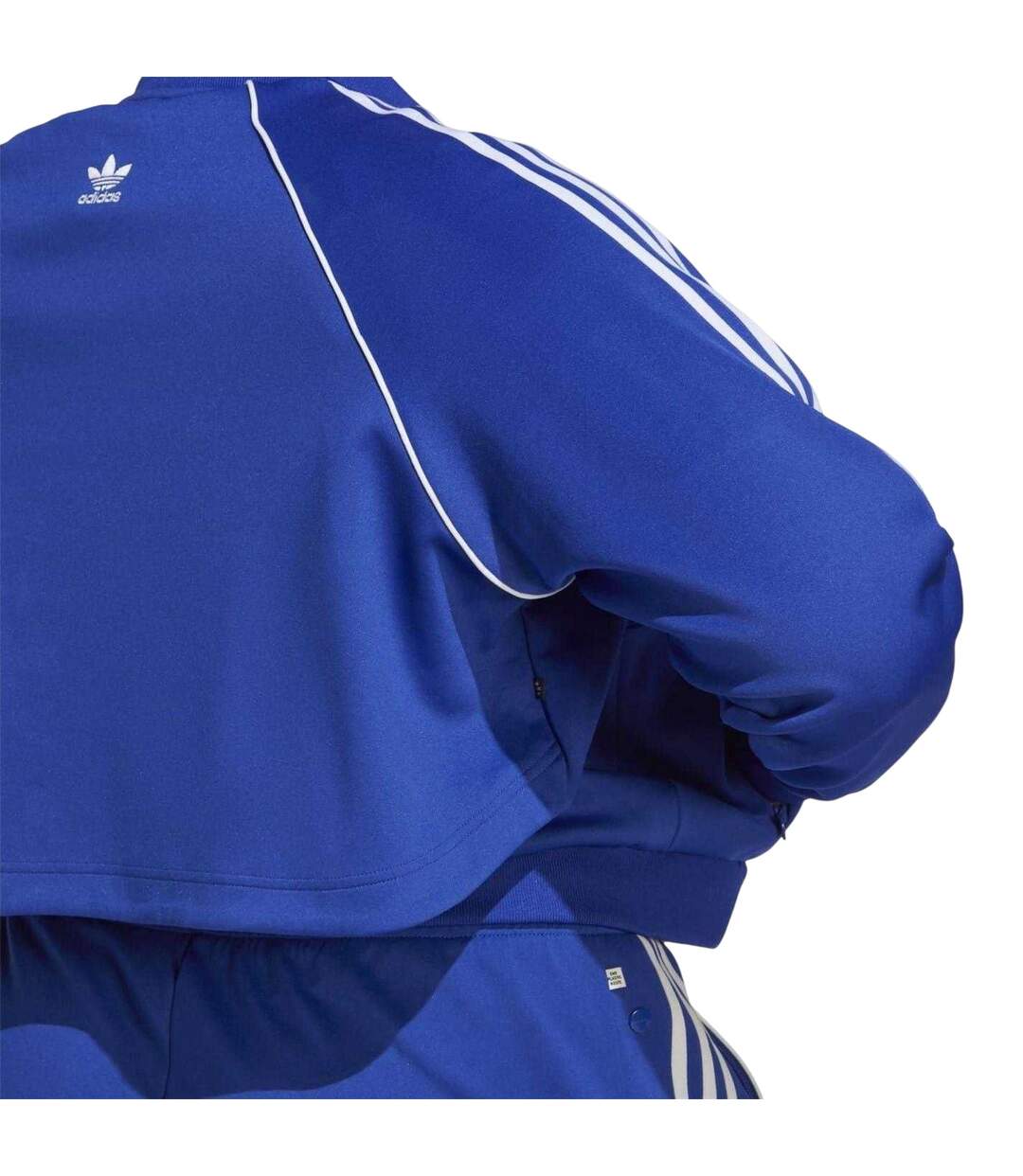 Veste De Survêtement Motif/style 3 Rayures Originals Femme Bleu Adidas-4