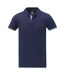 Elevate Mens Morgan Short-Sleeved Polo Shirt (Navy)