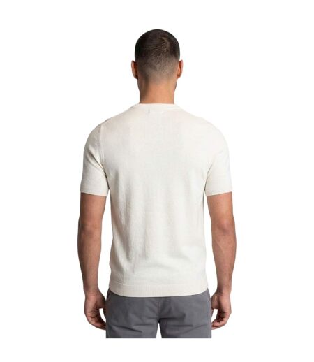T-shirt Homme Écru Threadbare