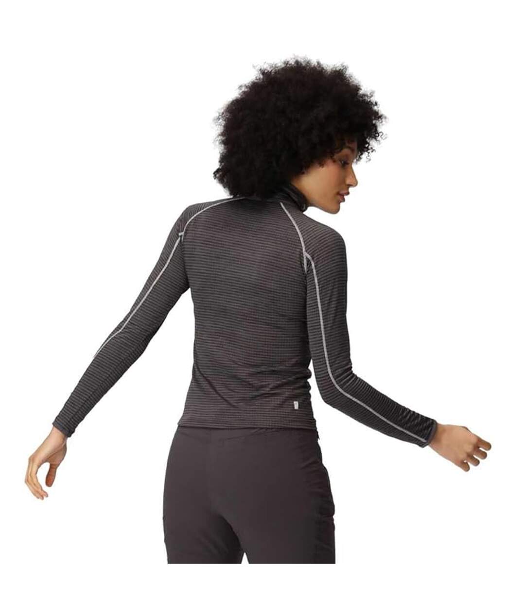 Womens/ladies Yonder Ii Half Zip Fleece Top Seal Grey Regatta-4