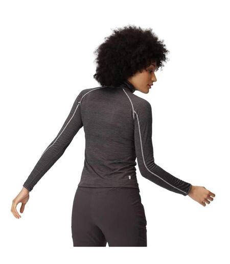 Womens/ladies Yonder Ii Half Zip Fleece Top Seal Grey Regatta