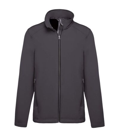 Veste softshell - 2 couches - Homme - K424 - gris titanium