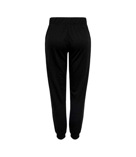 Pantalon De Jogging Femme Noir Rouge Only Play