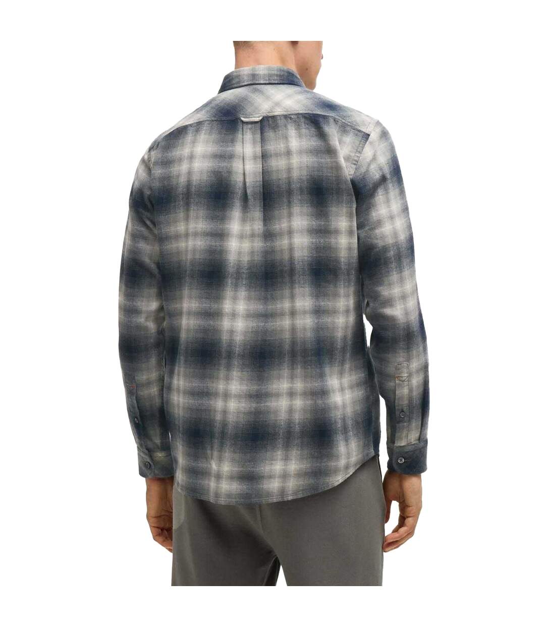 Chemise Rickert Homme Gris Boss-3