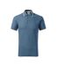 Polo Focus Homme Bleu Denim Malfini-1