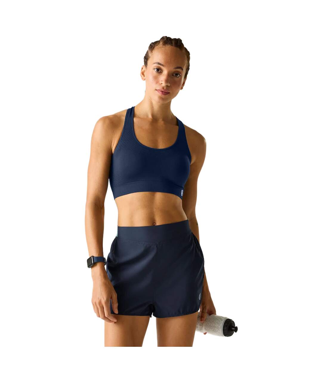Brassière De Sport Dont Sweat It Femme Bleu Marine Dare 2B-1