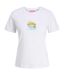 T-shirt Motif/style Drupe D'olive Femme Blanc JJXX-1