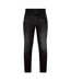 Mens Delaware Distressed Slim Jeans Charcoal Boss-1