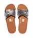 Sandales Motif/style Métallisé Iqushion Femme Argenté FitFlop-3