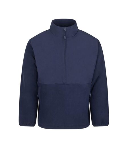 Haut Polaire Homme Bleu Marine Front Row