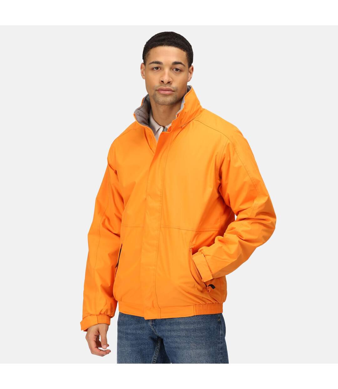 Veste imperméable dover homme orange/gris foncé Regatta-4