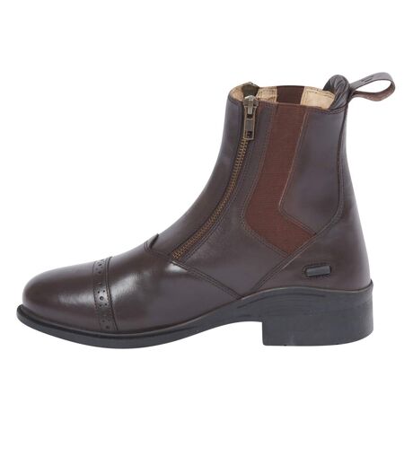 Bottines d´équitation paddock evolution adultes marron Dublin