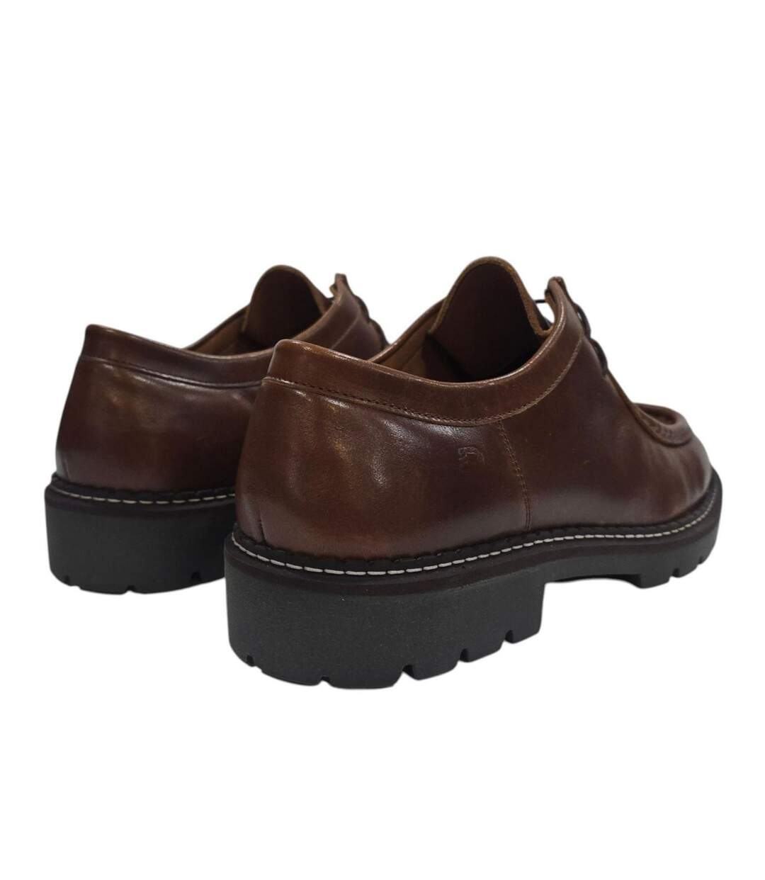 Mens Full Grain Leather Derby Shoes Brown Nicholas Deakins-2