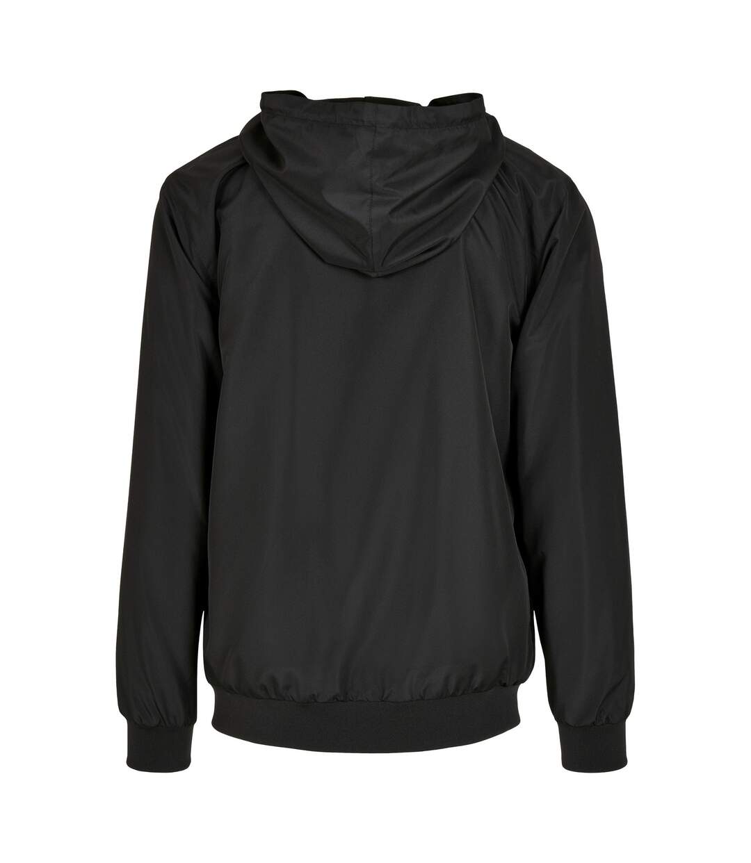 Veste Coupe-vent Homme Noir Build Your Brand-2