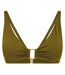 Womens/ladies Lauren Bikini Top Khaki Green Ralph Lauren-3