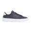 Mens Pebble Grain Court Leather Trainers Navy White Tommy Hilfiger-1