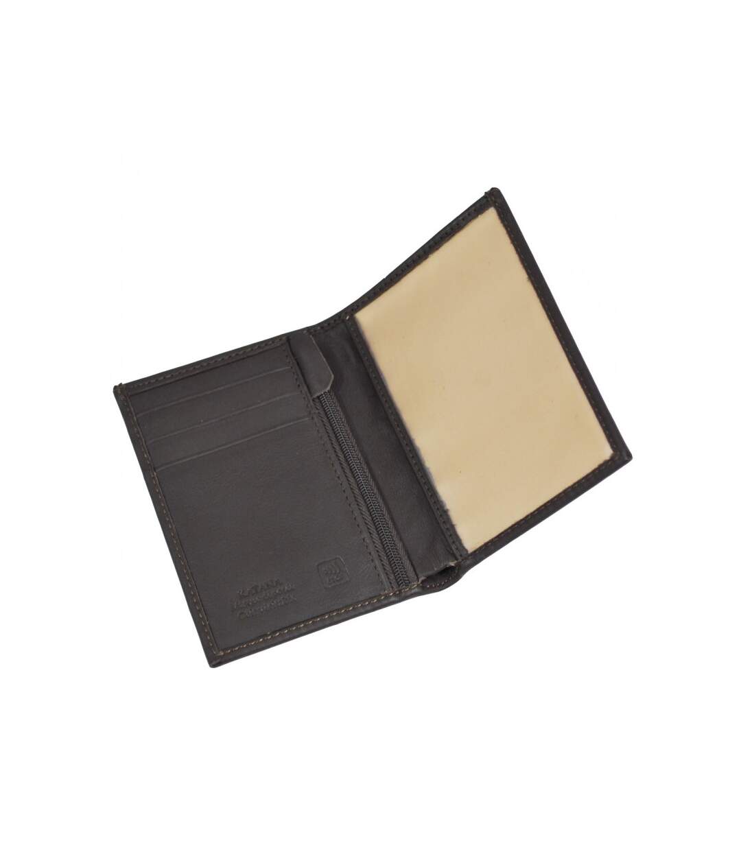 Katana - Portefeuille en cuir protection RFID - marron foncé - 7716-3