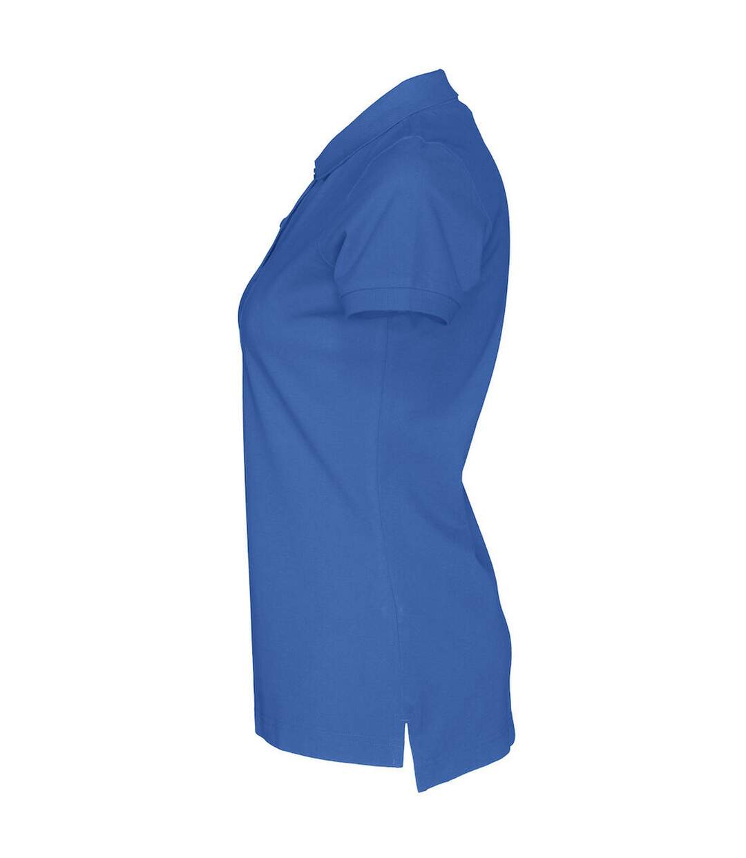 Womens/ladies Pique Lady T-shirt Royal Blue Cottover-3