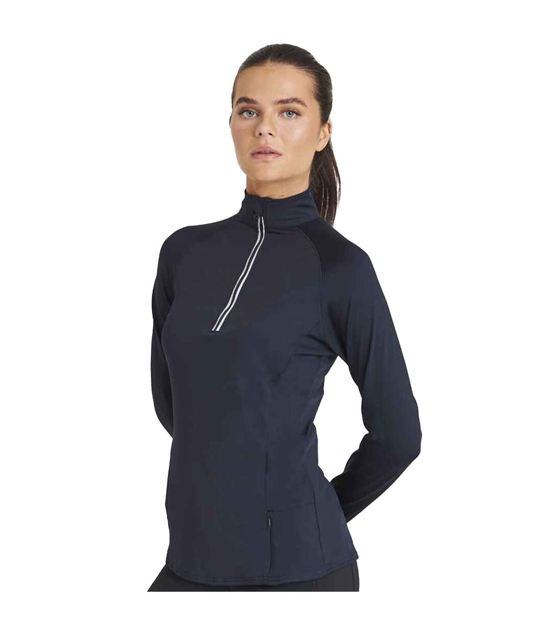 Haut cool-flex femme bleu marine AWDis-3