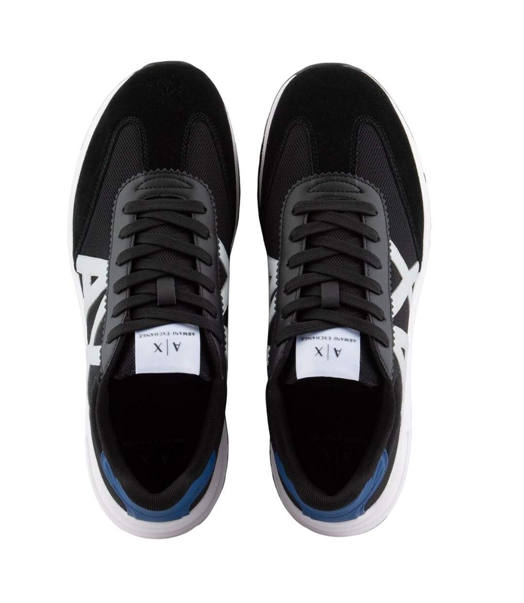 Baskets Homme Noir Gris Armani Exchange-4