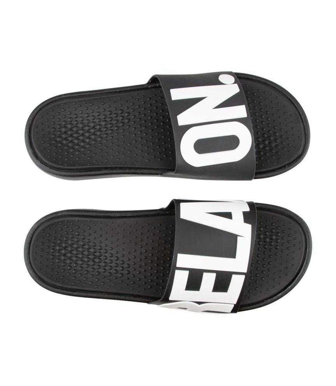 Mens Speedy Logo Printed Slide Black Coqui-3
