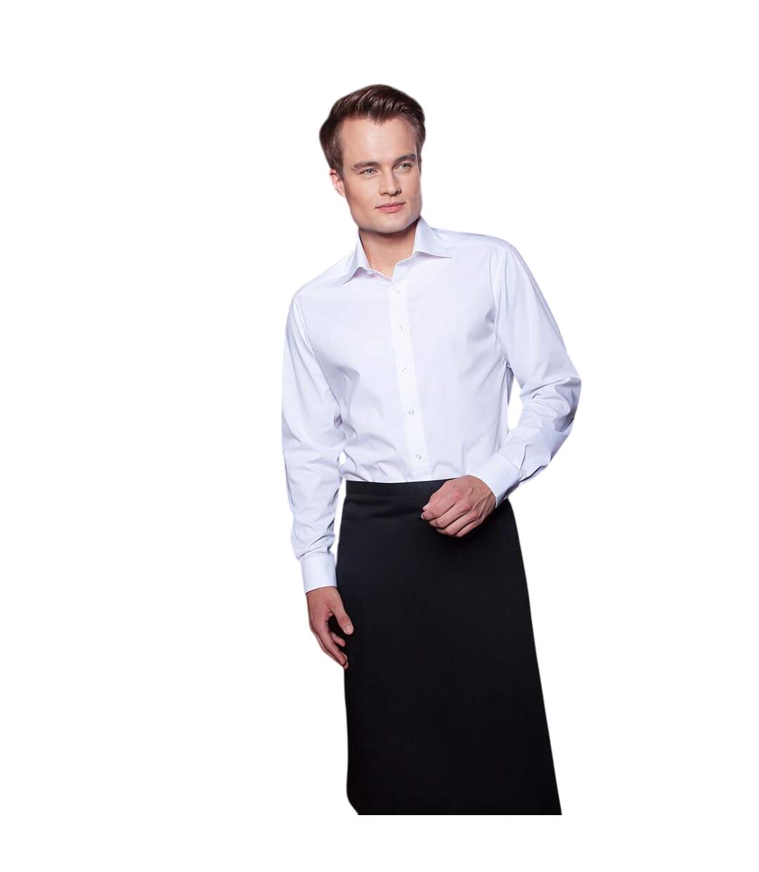 Tablier basic bistro taille unique noir Karlowsky-2