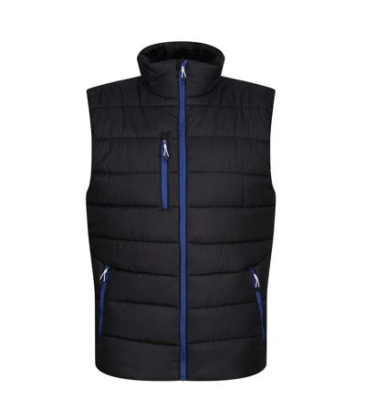 Mens navigate thermal body warmer black/new royal Regatta