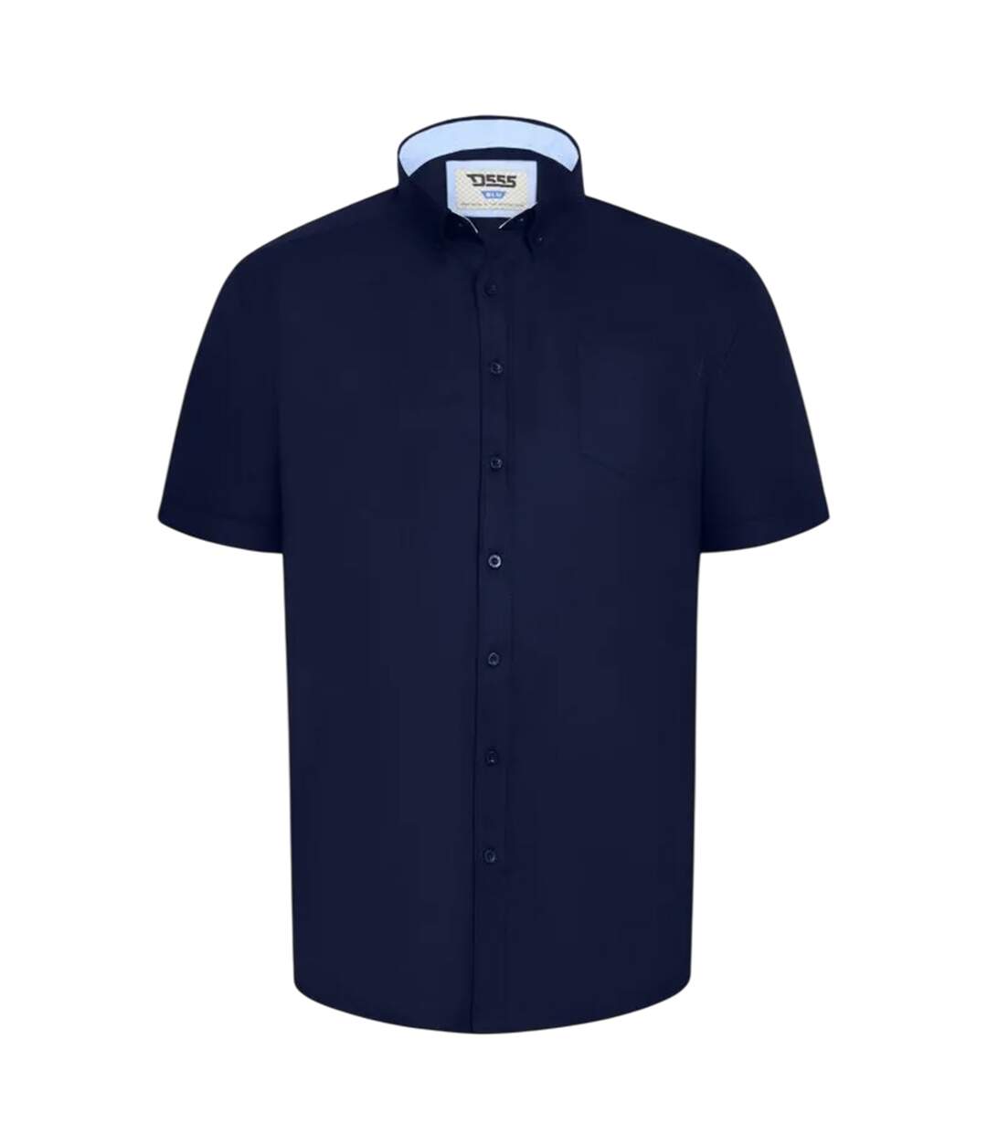 Mens James D555 Oxford Kingsize Tall Shirt Navy Duke-2