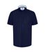 Mens James D555 Oxford Kingsize Tall Shirt Navy Duke-2