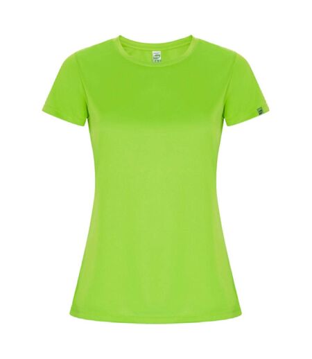 T-shirt Imola Femme Vert Fluo Roly Eco