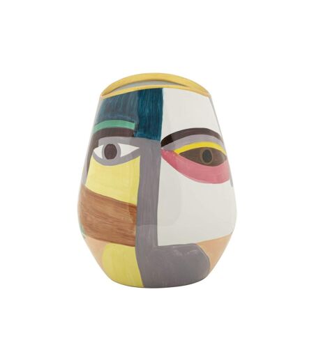 Vase Design en Céramique Piccassy 24cm Multicolore