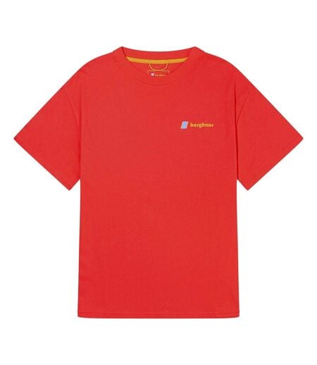 Unisex Adult Cyclops T-shirt Red Berghaus