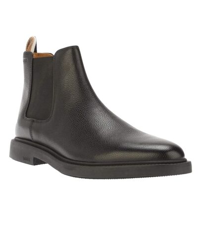 Bottines Chelsea Larry Homme Noir Boss