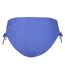 Womens/ladies Textured Hipster Bikini Bottoms Blue Biba-3
