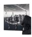 Patère Murale 5 Crochets Skyline 70cm Gris-2