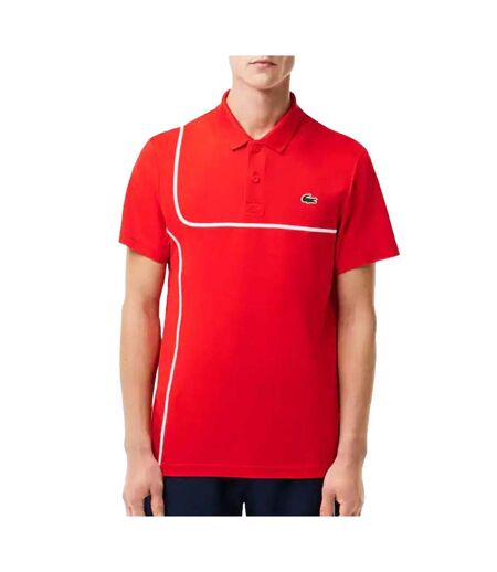 Polo rouge homme lacoste