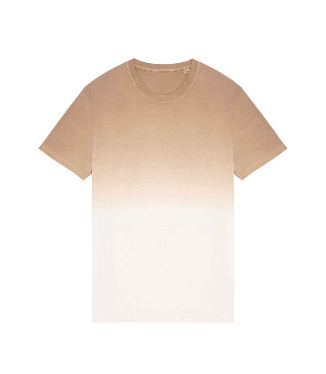 Unisex Adult Dip Dye T-shirt Wet Sand Native Spirit-1