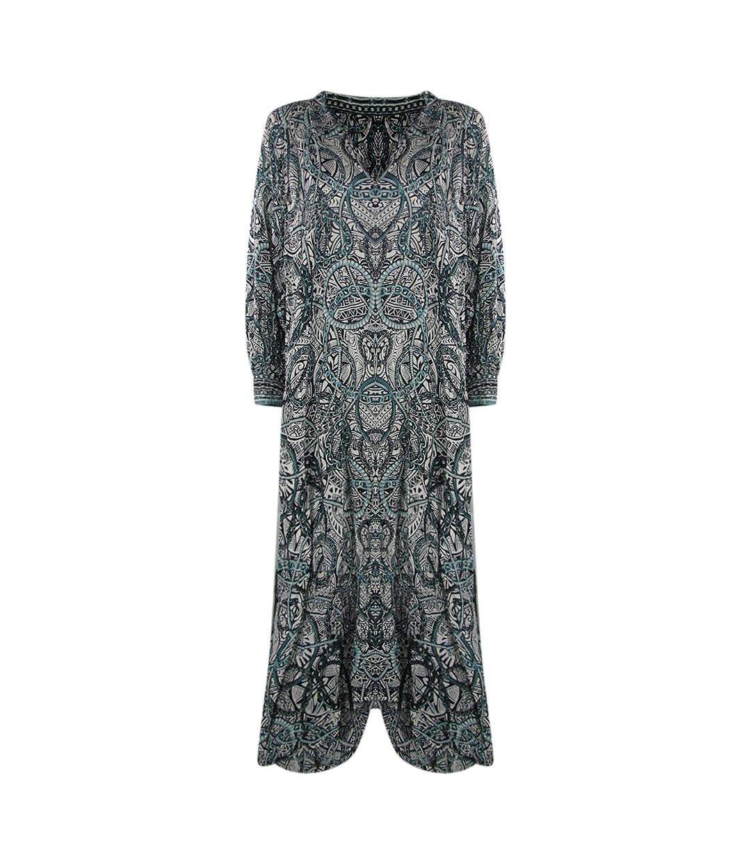 Womens/ladies Fashion Jafari Maxi Dress Multicoloured Inoa-1