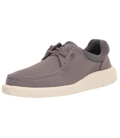 Mens seacycled recycled casual shoes grey Sperry