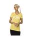 T-shirt femme col V effet dévore et print Classic Vondutch-1