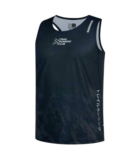 Débardeur Motif/style Imprimé Au Dos Performance Homme Noir Karrimor