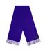Unisex Adult Dotted Midweight Scarf One Size Royal Blue Luke-1