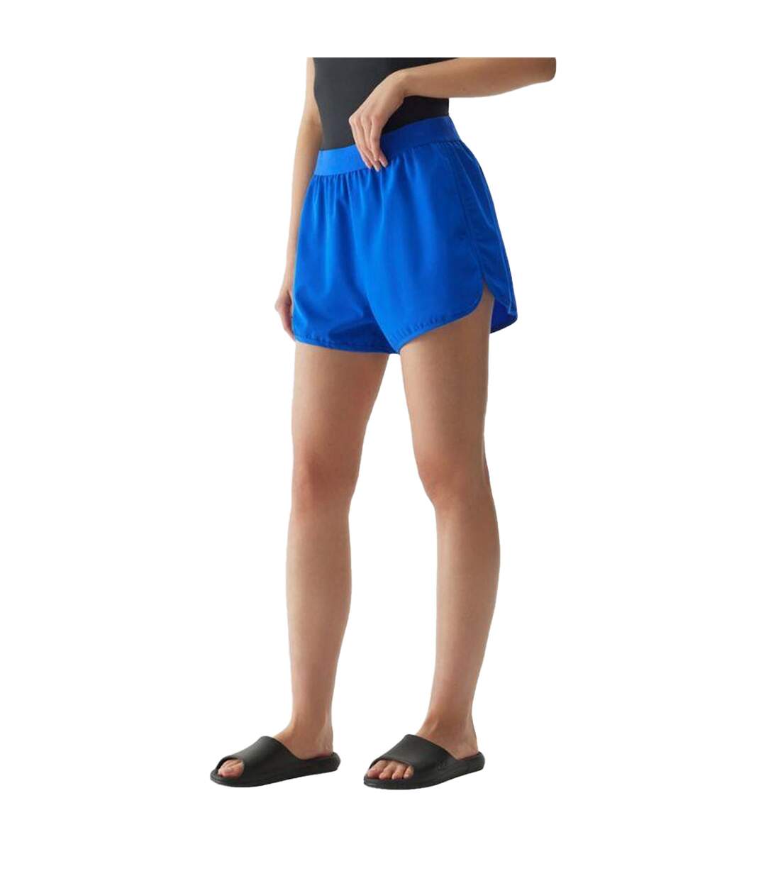 Short F323 Femme Bleu 4F-2