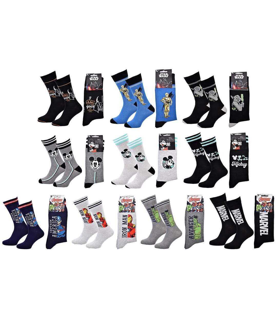 Chaussettes Licence Pack de 10 Paires