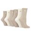 Lot de 6 jolies chaussettes festonnées en bambou pour femme-1