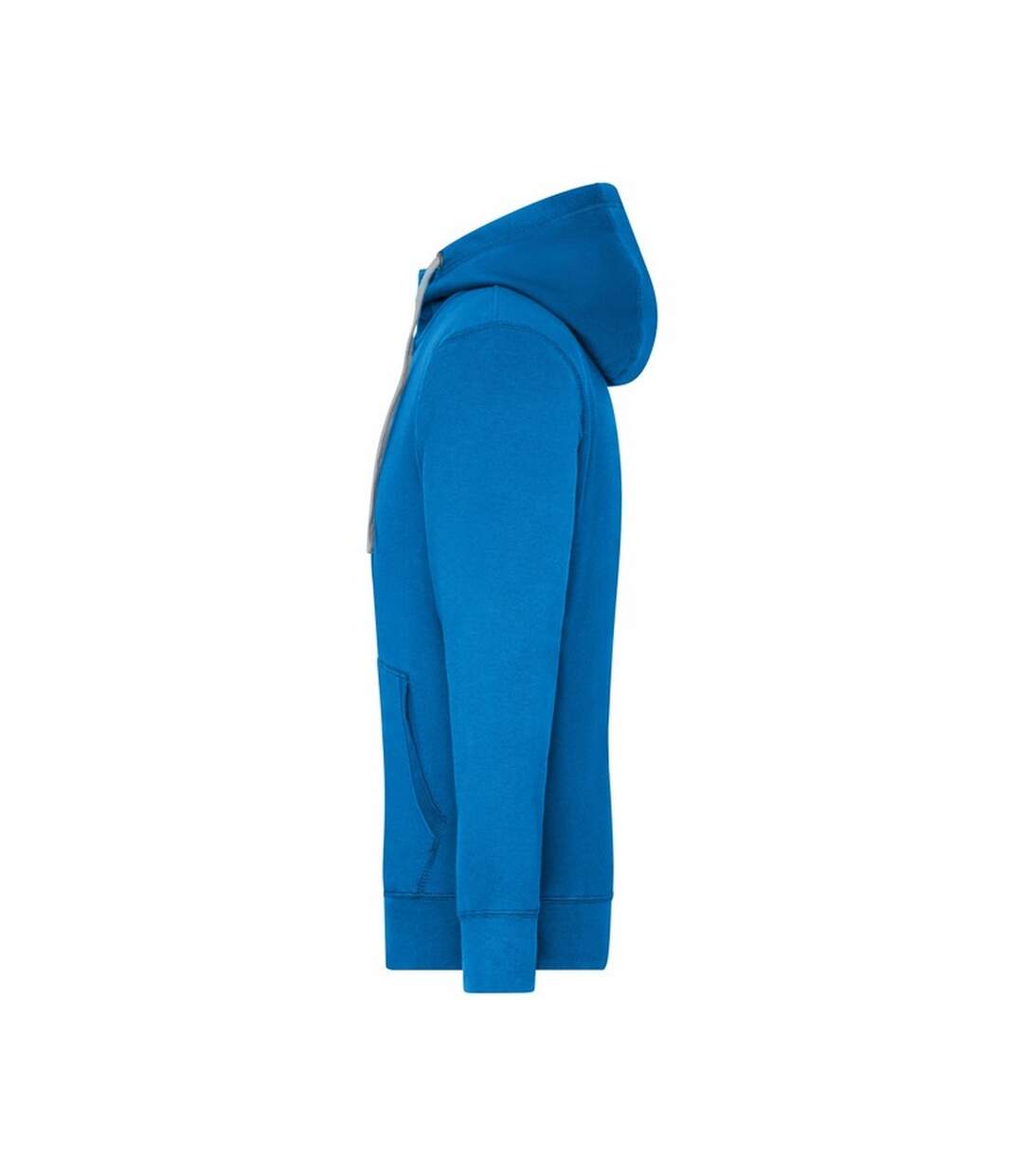 Veste À Capuche Lifestyle Homme Cobalt Gris Chiné James And Nicholson-3