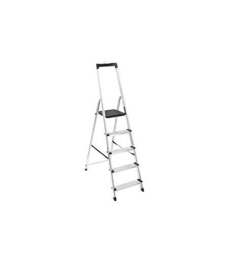 Escabeau 5 Marches Aluminium Stool 173cm Noir