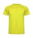 T-shirt montecarlo homme jaune fluo Roly