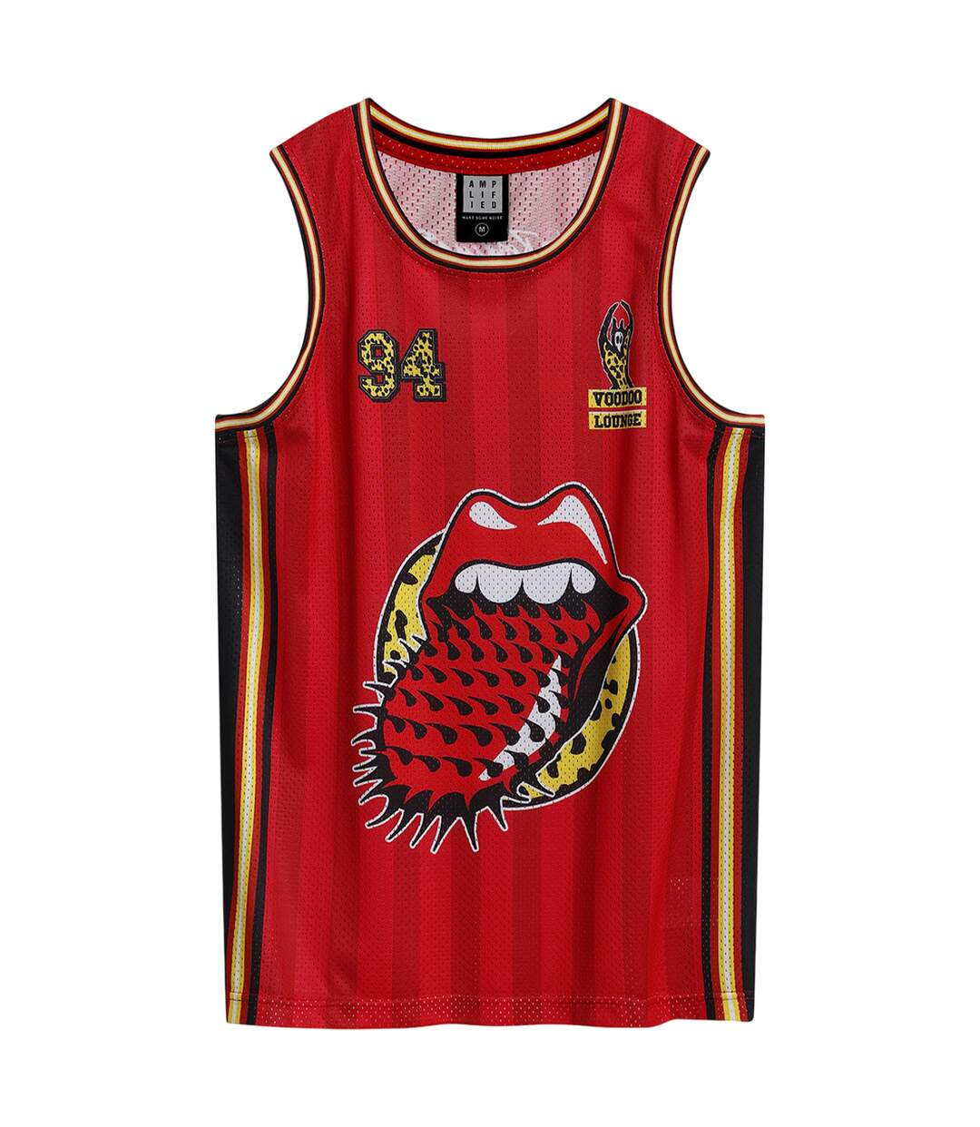 Maillot de basket voodoo lounge homme rouge Amplified-1