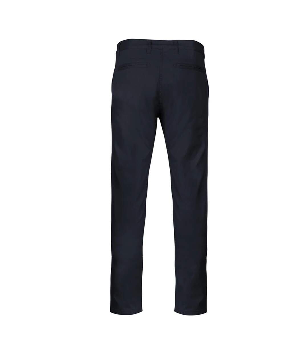 Chino Motif/style Uni Homme Bleu Marine Foncé Kariban-2